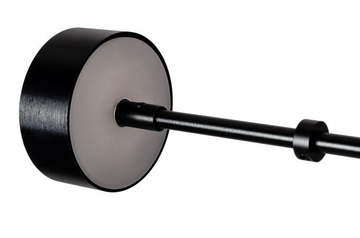 Lustra 3 brate globuri sticla Bubble Line 120 cm aurie/argintie/neagra, iluminare LED, design lux, XCP9148-3B - King [17]