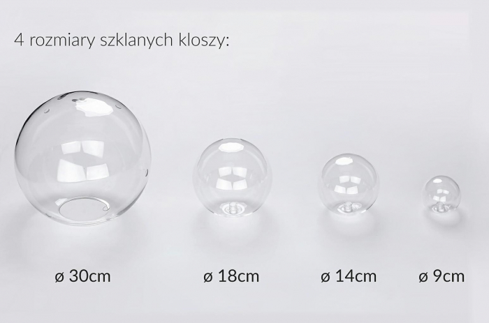 Lustra 3 brate globuri sticla Bubble Line 120 cm aurie/argintie/neagra, iluminare LED, design lux, XCP9148-3B - King [18]