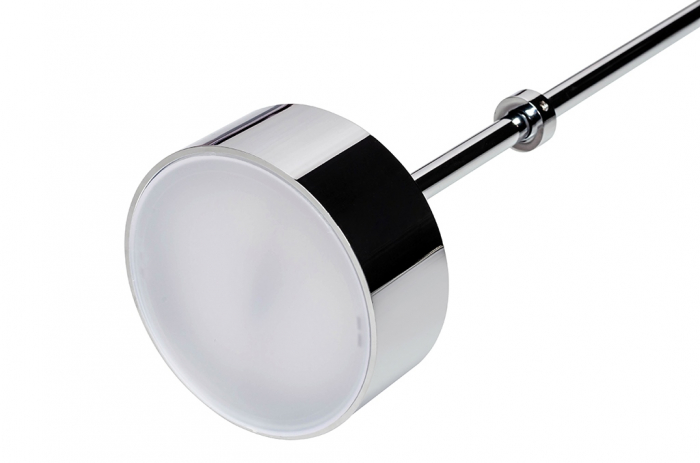 Lustra 3 brate globuri sticla Bubble Line 120 cm aurie/argintie/neagra, iluminare LED, design lux, XCP9148-3B - King [25]