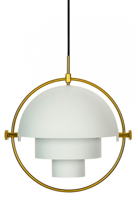Lustra design modern extravagant Seal, alba/neagra/aurie, otel carbon, SM2356S - King [15]