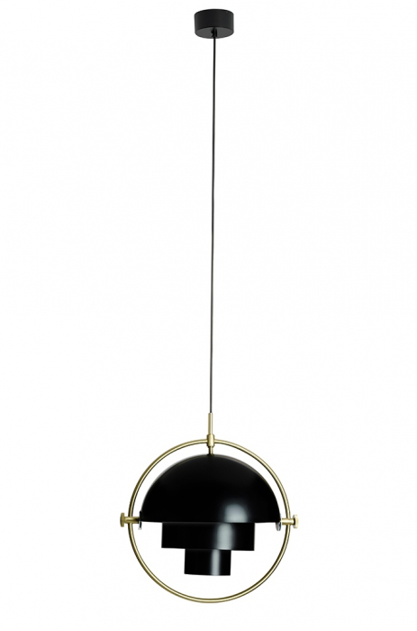 Lustra design modern extravagant Seal, alba/neagra/aurie, otel carbon, SM2356S - King [26]