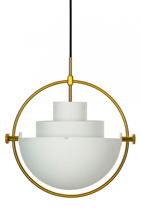 Lustra design modern extravagant Seal, alba/neagra/aurie, otel carbon, SM2356S - King [17]
