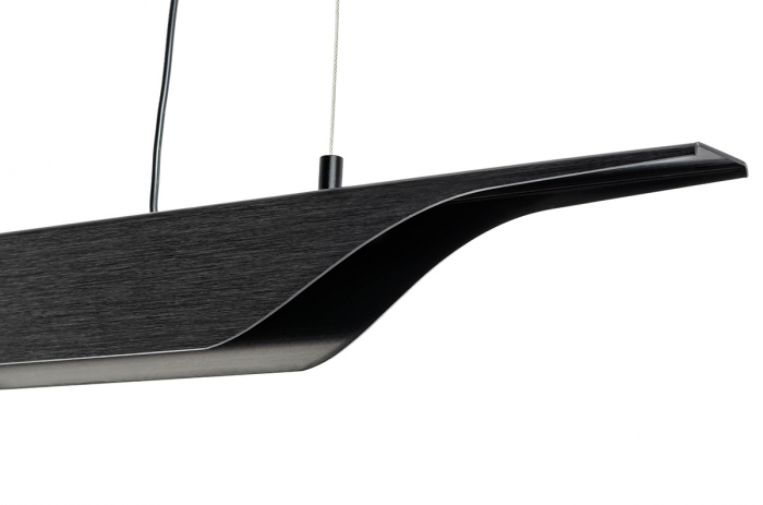Lustra design modern extravagant Vigo 125 cm, iluminare LED, aluminiu negru/auriu, XCP3400-125.GOLD - King [9]