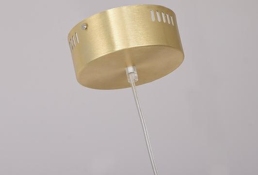 Lustra design modern extravagant Vigo 125 cm, iluminare LED, aluminiu negru/auriu, XCP3400-125.GOLD - King [6]