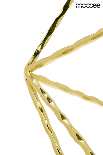 Lustra designer aurie metalica Pryderi, diverse dimensiuni, forma geometrica piramidala, MSE010100130 - King [4]