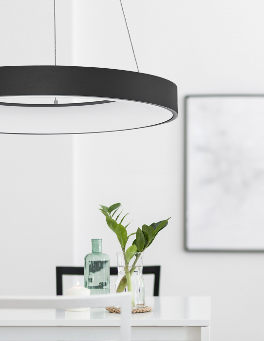 Lustra dimabila LED rotunda Rondo Slim Ø38/60 cm, argientie/aurie/maro/alba/neagra, 9453431 - Novaluce [37]