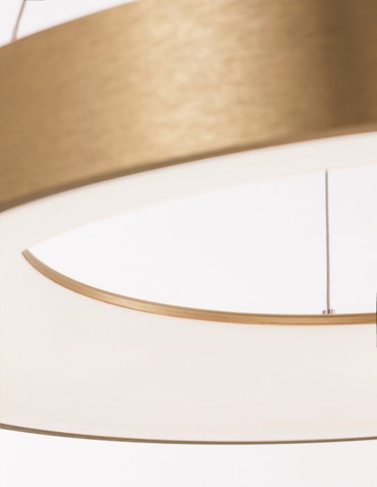 Lustra dimabila LED rotunda Rondo Slim Ø38/60 cm, argientie/aurie/maro/alba/neagra, 9453431 - Novaluce [29]