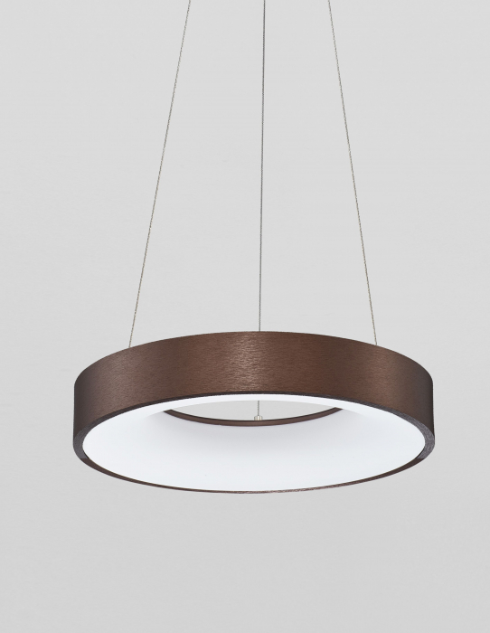 Lustra dimabila LED rotunda Rondo Slim Ø38/60 cm, argientie/aurie/maro/alba/neagra, 9453431 - Novaluce [15]