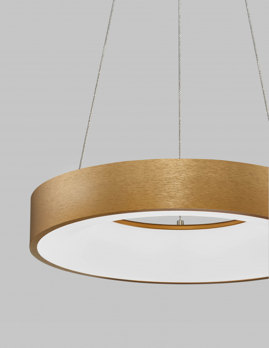 Lustra dimabila LED rotunda Rondo Slim Ø38/60 cm, argientie/aurie/maro/alba/neagra, 9453431 - Novaluce [12]