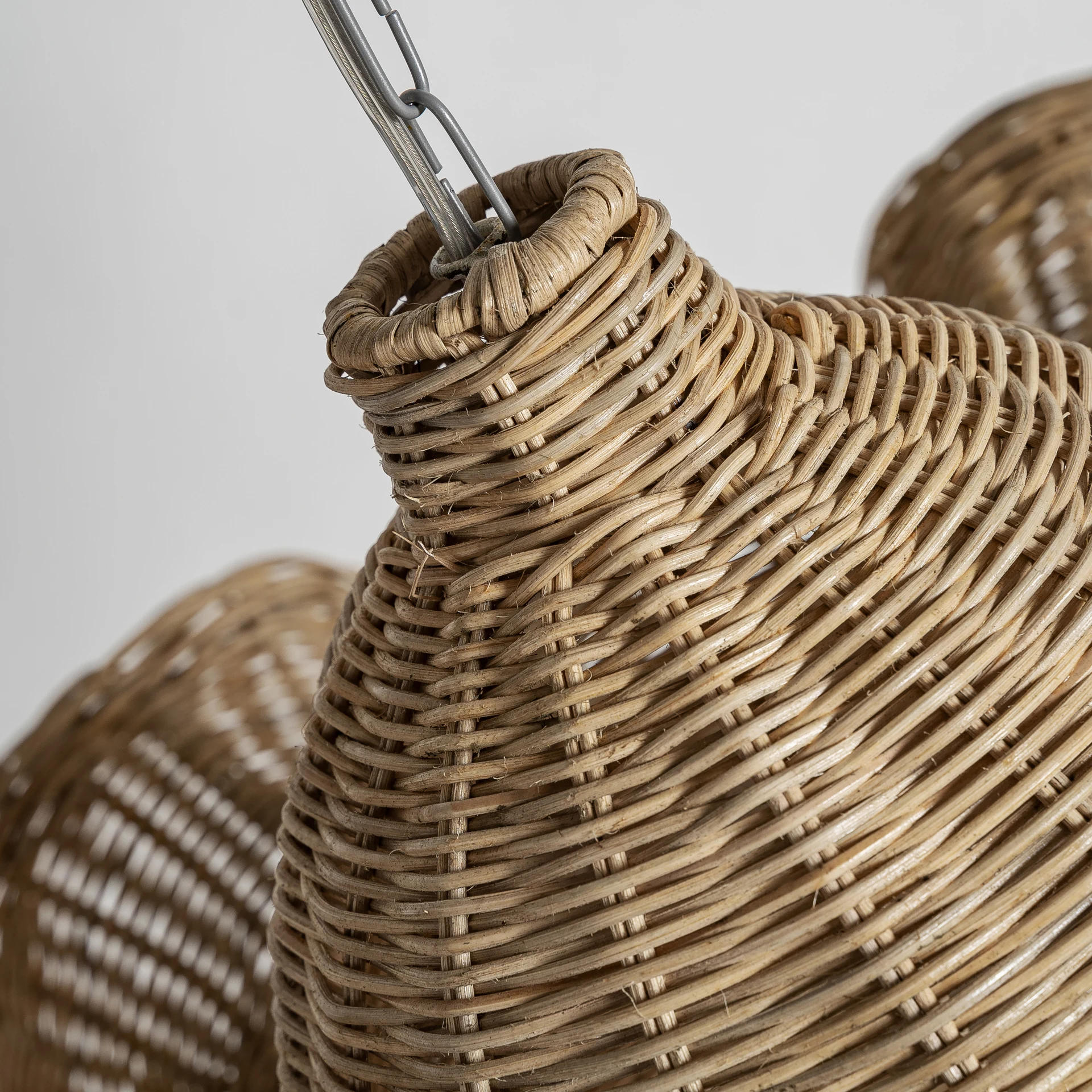 Lustra din Ratan, Maro, 96x96x42 cm, Stil Boho - VicalHome 35355 [22]