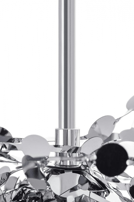 Lustra eleganta design lux Anastasie 2 piese, argintiu/auriu, JD8653-2.CHROM - King [5]