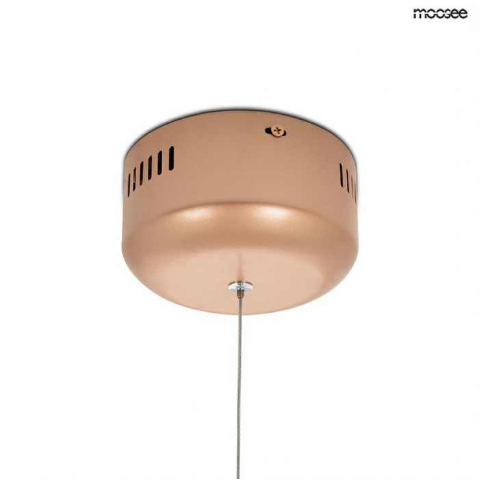 Lustra eleganta design modern Rochelle Ball 72x53 cm, cupru/negru/ auriu, MSE010100203 - King [7]