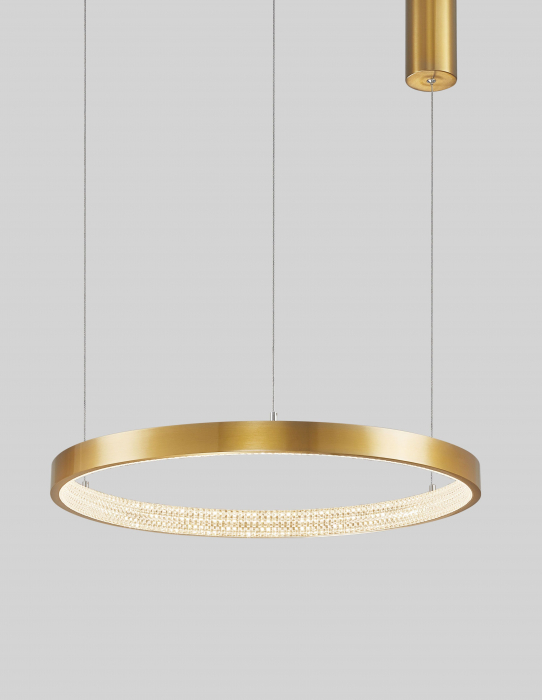 Lustra eleganta rotunda aurie cu cristale Draha Ø40/60/80/110 cm, LED dimabil, 9285401 - Novaluce [7]