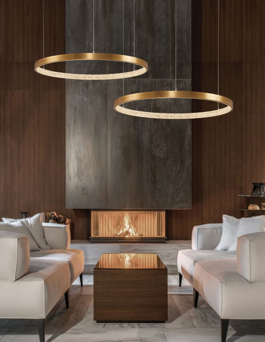 Lustra eleganta rotunda aurie cu cristale Draha Ø40/60/80/110 cm, LED dimabil, 9285401 - Novaluce [14]