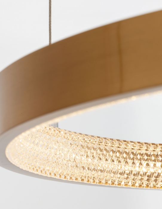Lustra eleganta rotunda aurie cu cristale Draha Ø40/60/80/110 cm, LED dimabil, 9285401 - Novaluce [8]