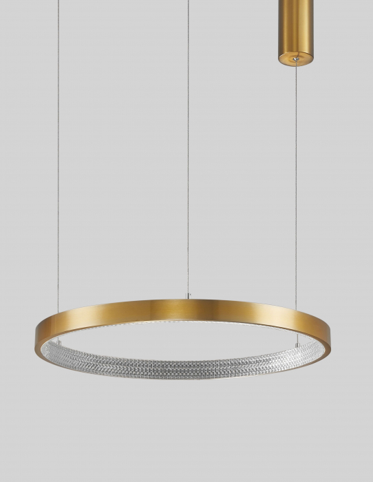 Lustra eleganta rotunda aurie cu cristale Draha Ø40/60/80/110 cm, LED dimabil, 9285401 - Novaluce [6]