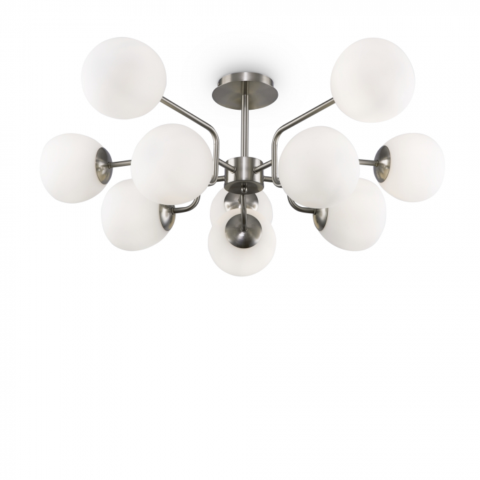 Lustra Erich MOD221PL-10N, 10xE14, alba+nichel, IP20, Maytoni [1]