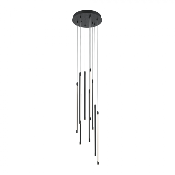 Lustra LED Light Stick MOD236PL-L54B3K, dimabila, 46W, 3350lm, lumina calda, IP20, neagra, Maytoni [2]