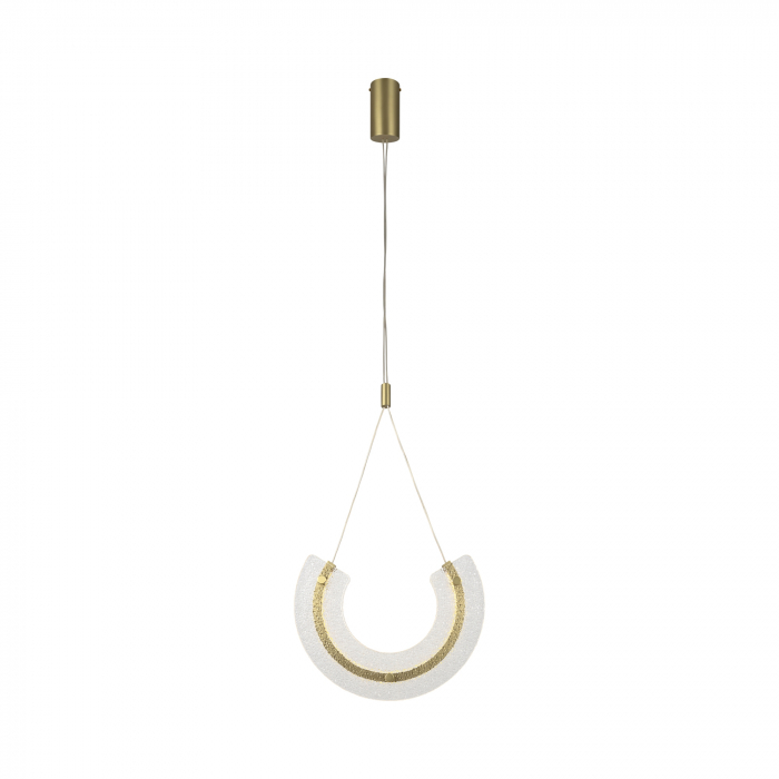 Lustra LED Maya P091PL-L18G3K, 18W, 1300lm, lumina calda, IP20, aurie+transparenta, Maytoni [1]