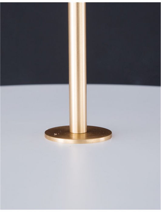 Lustra LED premium disc rotund metal Steen diverse culori, Ø 50 cm, inaltime reglabila, 910622 - Novaluce [15]