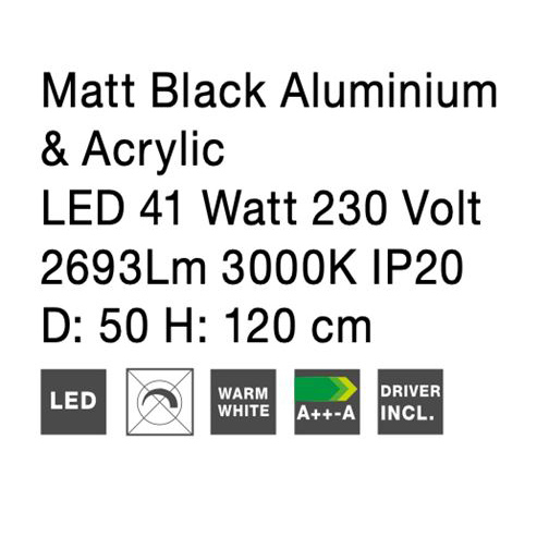 Lustra LED premium disc rotund metal Steen diverse culori, Ø 50 cm, inaltime reglabila, 910622 - Novaluce [9]