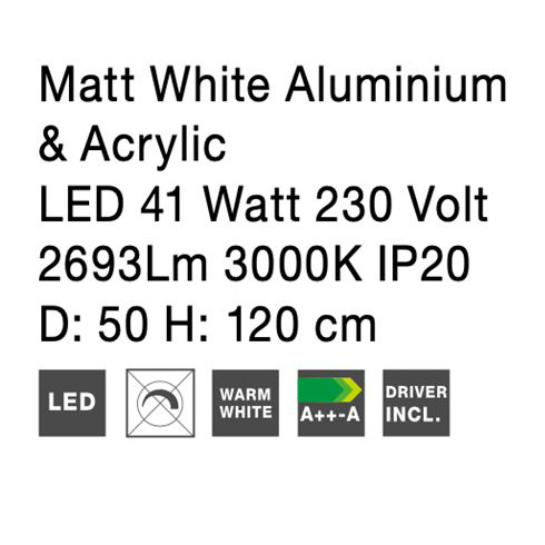 Lustra LED premium disc rotund metal Steen diverse culori, Ø 50 cm, inaltime reglabila, 910622 - Novaluce [16]