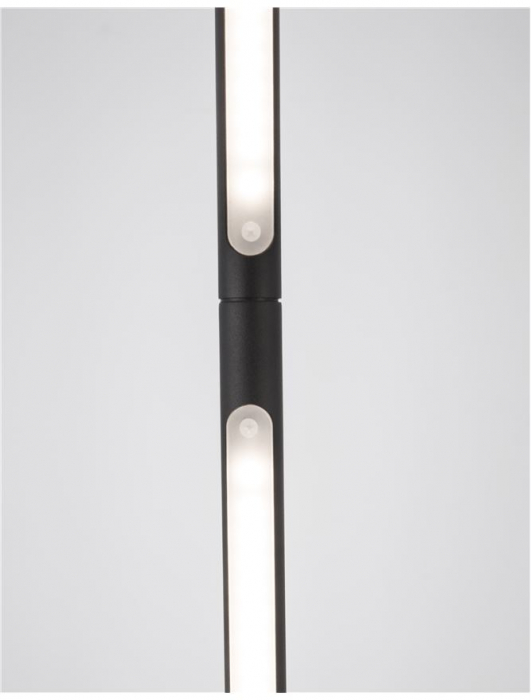 Lustra LED premium neagra Stick rotativa, din metal, 113 cm, 9183252 - Novaluce [3]