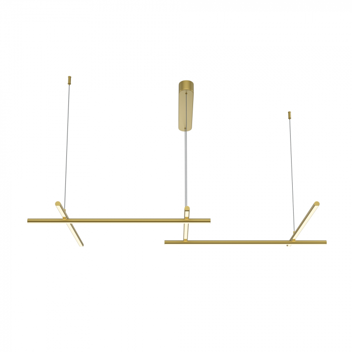 Lustra LED Radiance MOD278PL-L50G3K, 50W, 2150lm, lumina calda, IP20, aurie, Maytoni [1]