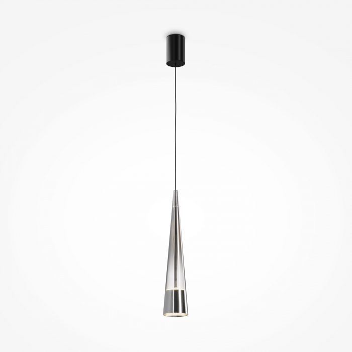 Lustra LED Sintesi P090PL-L12CH3K, 12W, 600lm, lumina calda, IP20, crom, Maytoni [1]