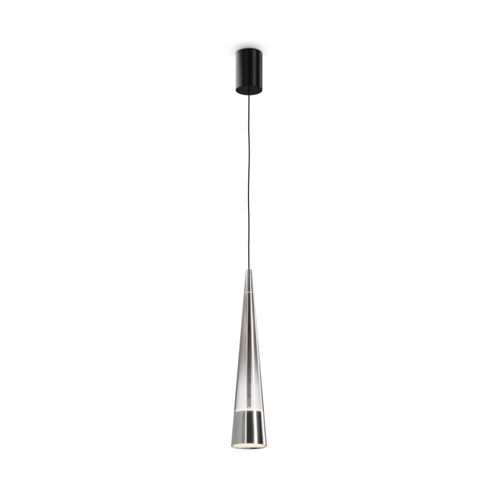 Lustra LED Sintesi P090PL-L12CH3K, 12W, 600lm, lumina calda, IP20, crom, Maytoni [2]