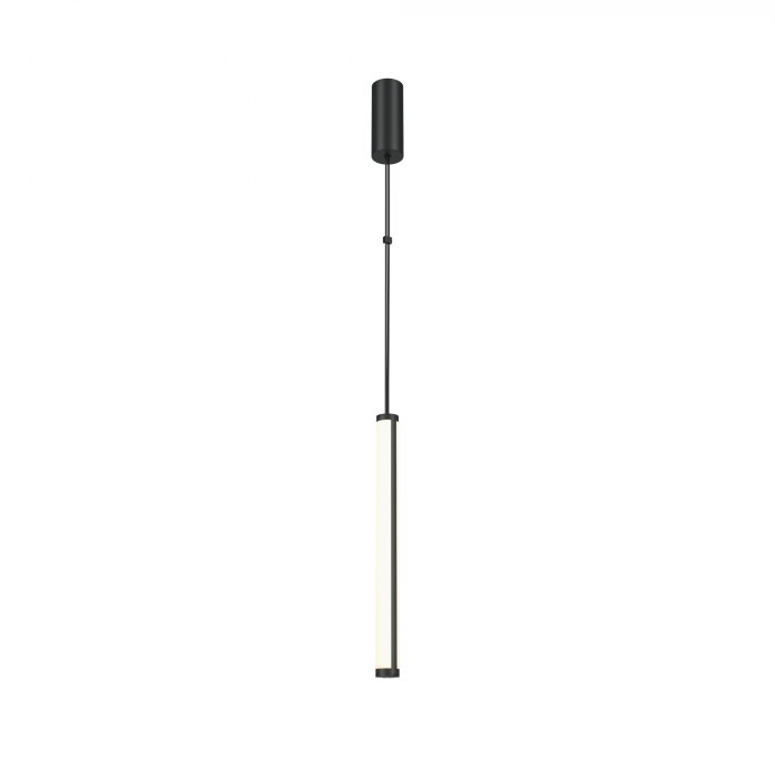 Lustra LED Supersymmetry P096PL-L11BK, 18W, 1050lm, lumina neutra, IP20, neagra, Maytoni [1]