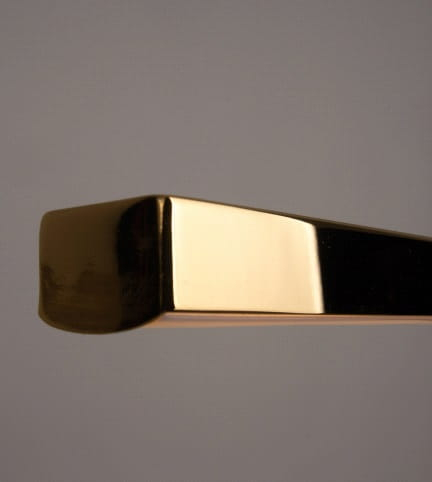 Lustra liniara aurie LED dimabil Linda 100x3,6 cm metal/acril, inaltime reglabila, P0425D - Maxlight [3]