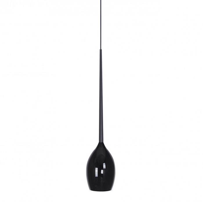 Lustra liniara cu 4 pendule suspendate Garnet Line 107 cm, diverse culori, detaliu metalic negru, AZ 0100 - Azzardo [2]