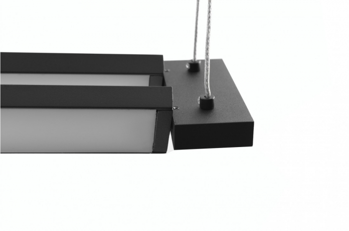 Lustra liniara dimabila LED reglabil Sonal 132,4 cm, metal negru, design modern, AZ 3203 - Azzardo [3]