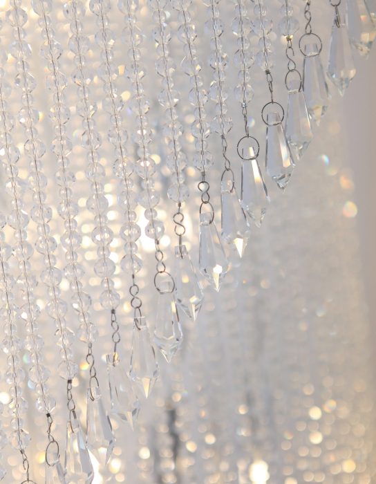 Lustra lux inalta rotunda Jarmila Ø 60x250 cm metal si sticla, C0130 - Maxlight [4]