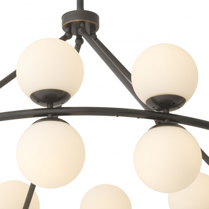   Candelabru Hutchinson finisaj din alamă antică 114679 EICHHOLTZ [8]