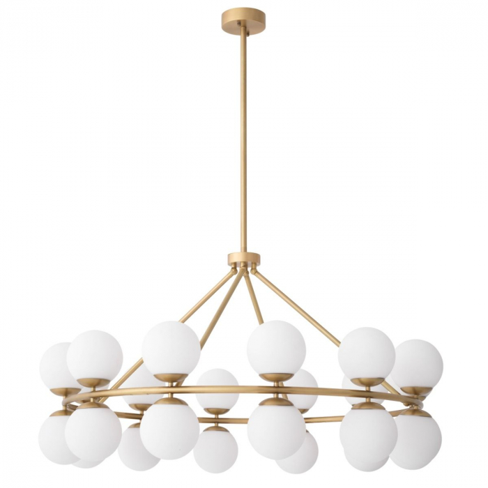   Candelabru Hutchinson finisaj din alamă antică 114679 EICHHOLTZ [1]