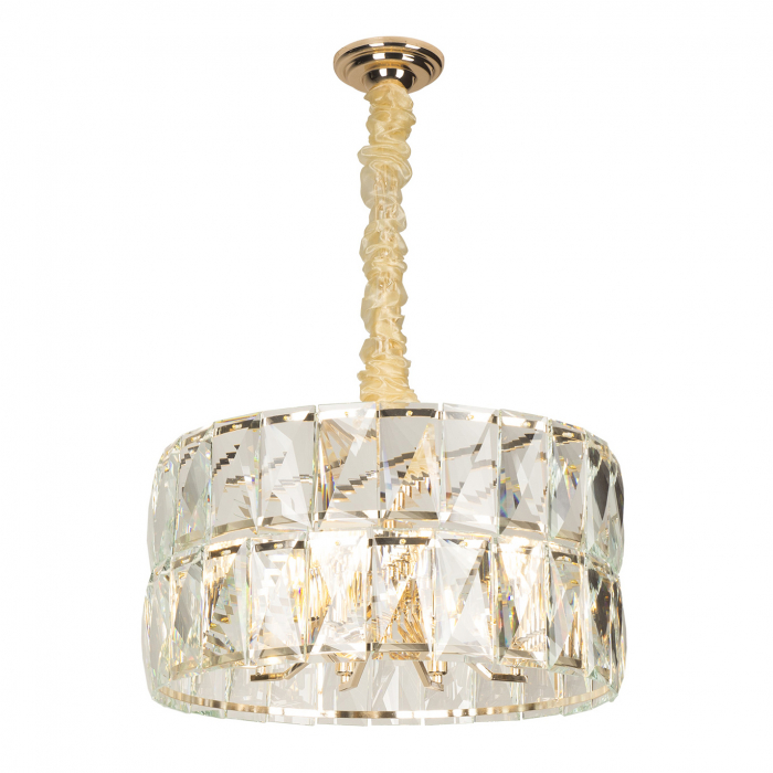 Lustra lux rotunda Everly Ø 40/60 cm metal/sticla, inaltime reglabila, P0350 - Maxlight [3]