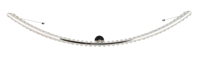 Lustra lux semicirculara iluminare LED Zanna 100x17 cm metal/cristal K9, P0392 - Maxlight [2]