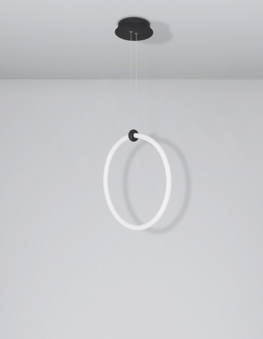 Lustra moderna inel LED Lavone Ø38 cm, stil minimalist, 9892164 - Novaluce [3]