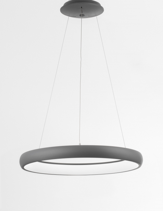 Lustra moderna rotunda LED dimabila Idalia diverse dimensiuni, neagra/gri/maro/alba, 8105620 - Novaluce [29]