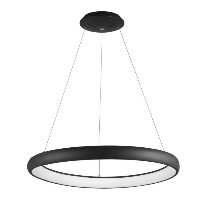 Lustra moderna rotunda LED dimabila Idalia diverse dimensiuni, neagra/gri/maro/alba, 8105620 - Novaluce [8]
