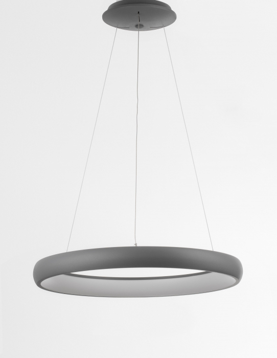 Lustra moderna rotunda LED dimabila Idalia diverse dimensiuni, neagra/gri/maro/alba, 8105620 - Novaluce [28]