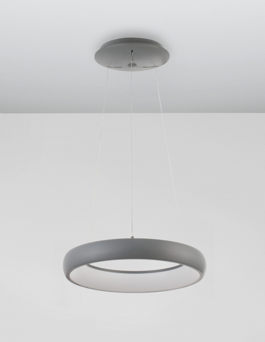 Lustra moderna rotunda LED dimabila Idalia diverse dimensiuni, neagra/gri/maro/alba, 8105620 - Novaluce [23]