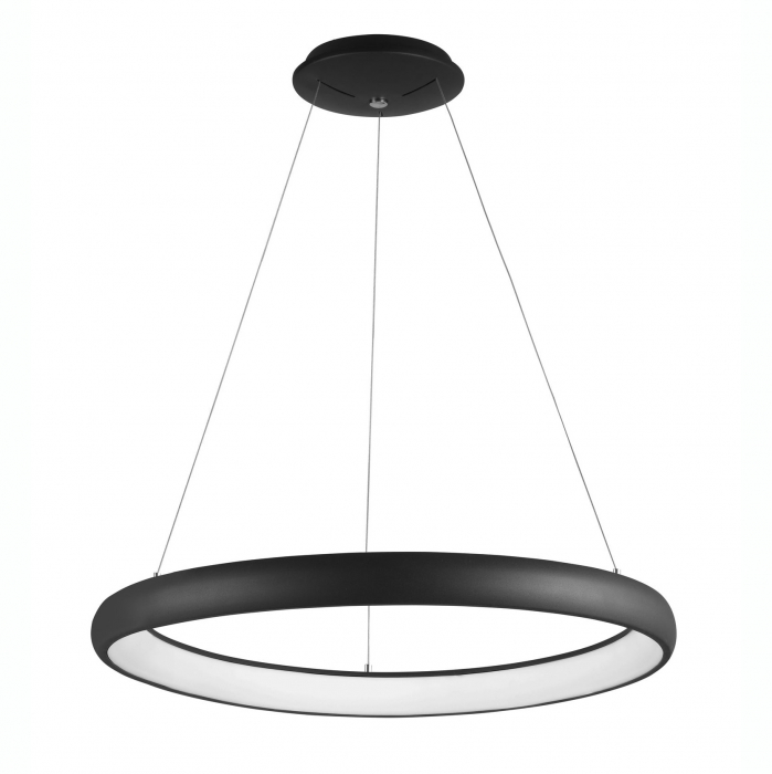 Lustra moderna rotunda LED dimabila Idalia diverse dimensiuni, neagra/gri/maro/alba, 8105620 - Novaluce [15]