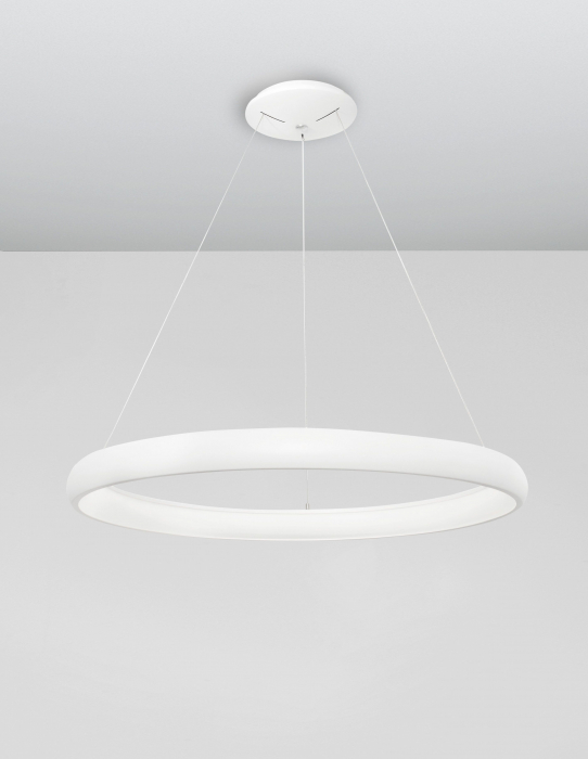 Lustra moderna rotunda LED dimabila Idalia diverse dimensiuni, neagra/gri/maro/alba, 8105620 - Novaluce [44]