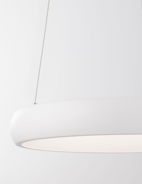 Lustra moderna rotunda LED dimabila Idalia diverse dimensiuni, neagra/gri/maro/alba, 8105620 - Novaluce [42]
