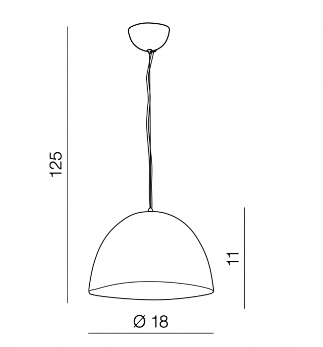 Lustra moderna rotunda metal Kissmet Ø 18/40/50 cm, negru/alb cu auriu, crom, AZ 1395 - Azzardo [5]