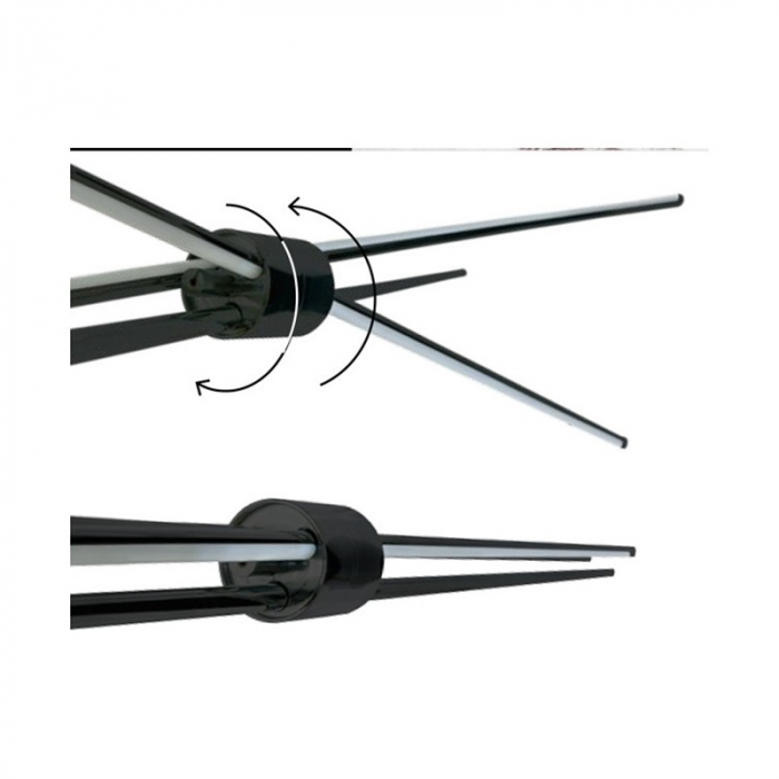 Lustra moderna Stick 130 cm, iluminare LED, brate reglabile, AZ 3135 - Azzardo [2]