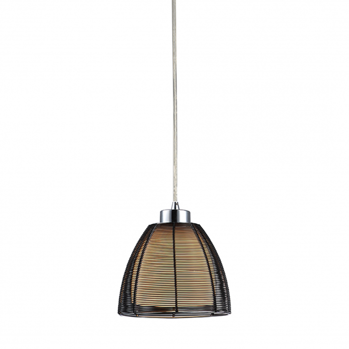 Lustra neagra PICO Ø 19 cm metal/sticla, inaltime reglabila, 003064-001993 - Zumaline [2]